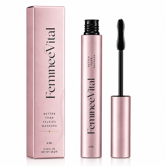 FEMMEEVITAL Lash Growth Mascara – Clump-Free Volume, Longer-Looking Lift & Lash Conditioning Care
