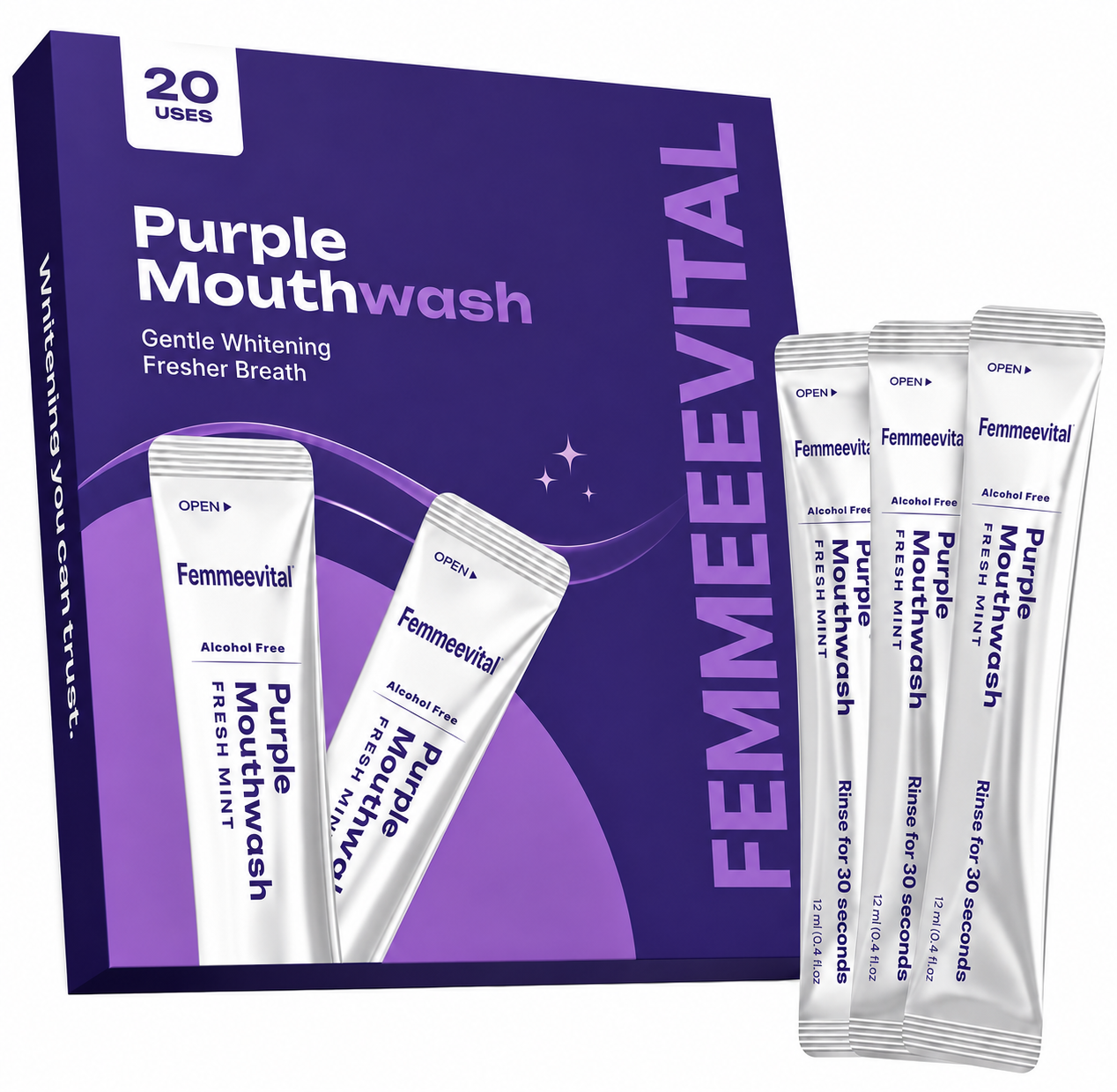Femmeevital Purple Mouthwash